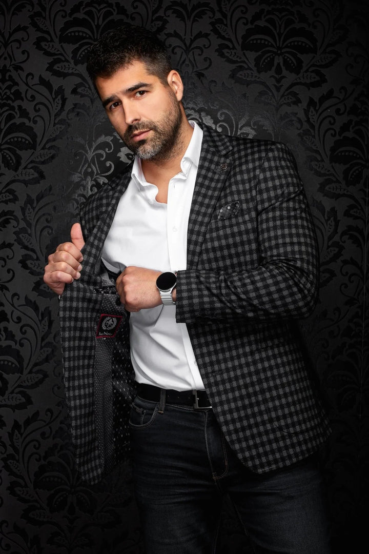 Au Noir Blazer | Blazer Lloyd Black Gray