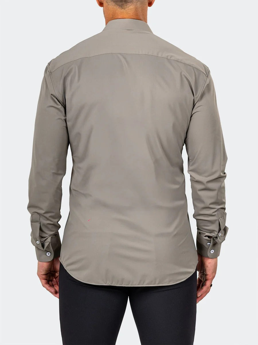 Maceoo Stretch Shirt | Eins Marthyr3015 Green