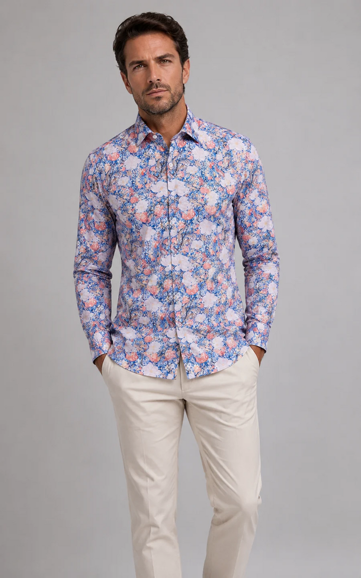 Masutto Shirt | TIOGA-02 LONG SLEEVE BUTTON DOWN SHIRT