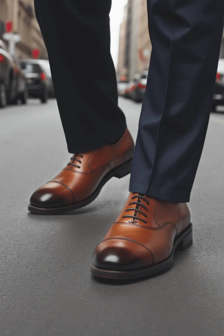 Au Noir Shoes | DRESS SHOE_MONROE COGNAC