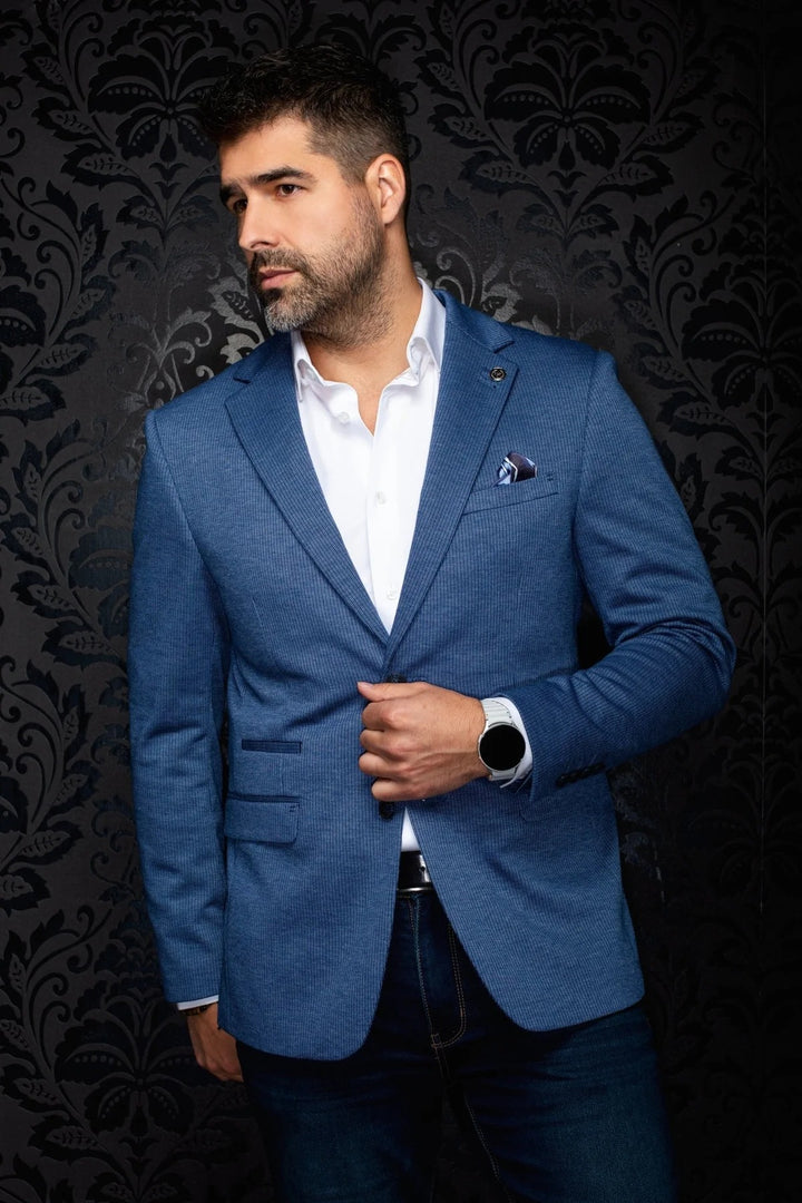Au Noir Blazer | Blazer Eames Med Blue