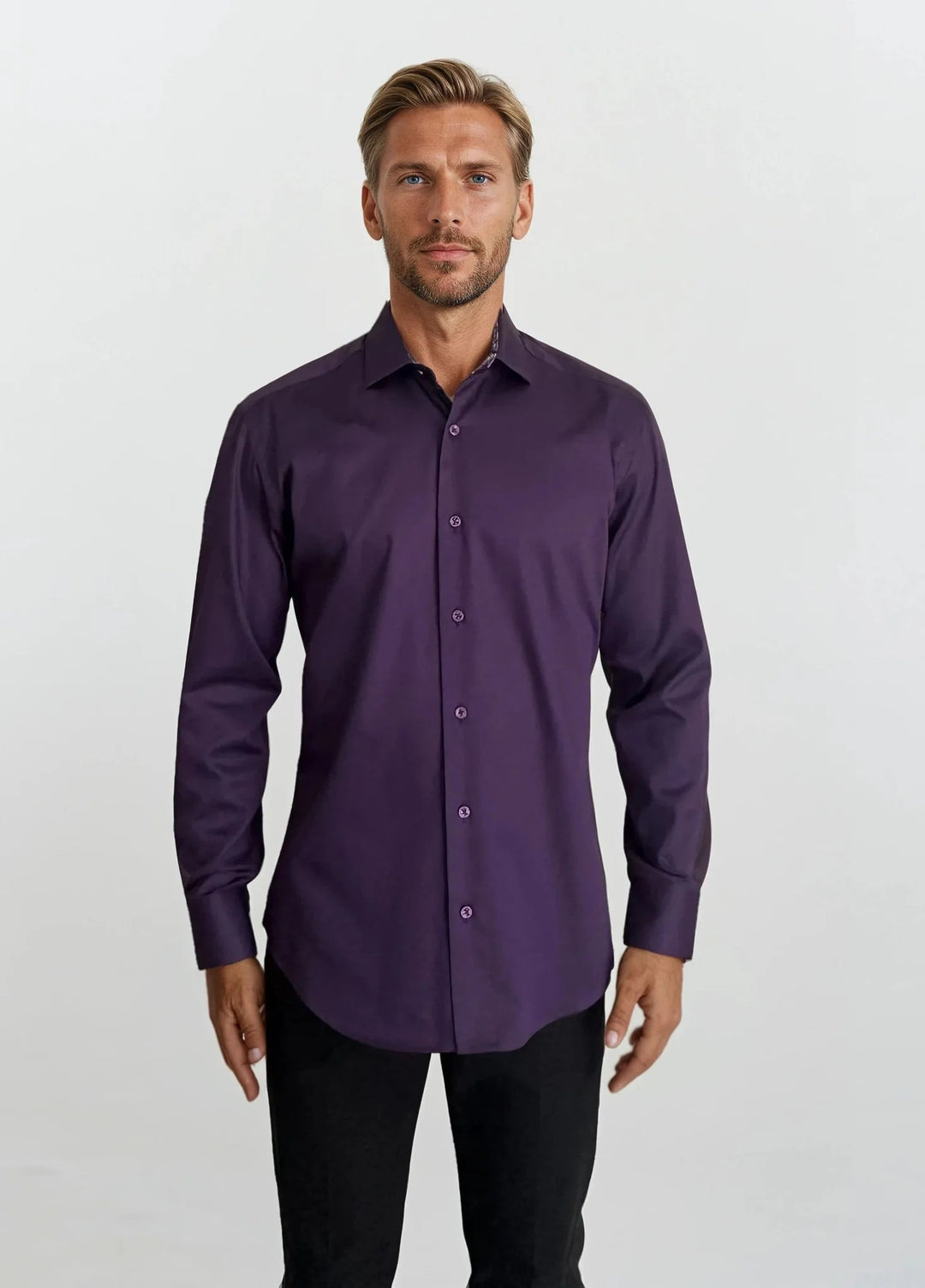 Masutto Shirt | ARIA-16 SLEEVE BUTTON DOWN SHIRT