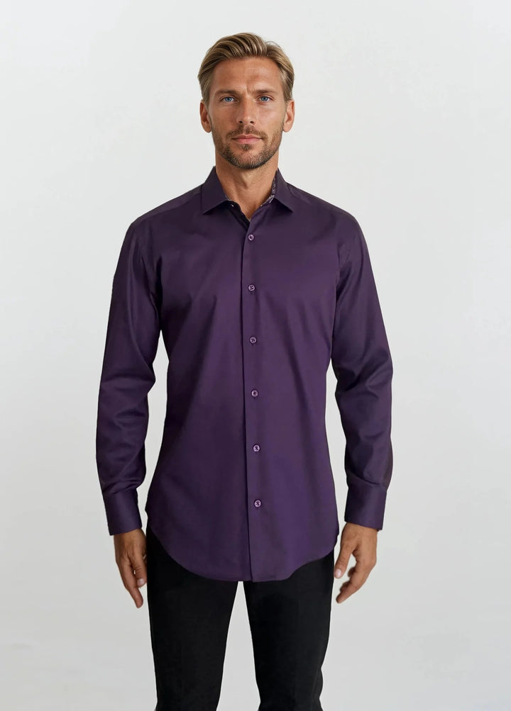 Masutto Shirt | ARIA-16 SLEEVE BUTTON DOWN SHIRT