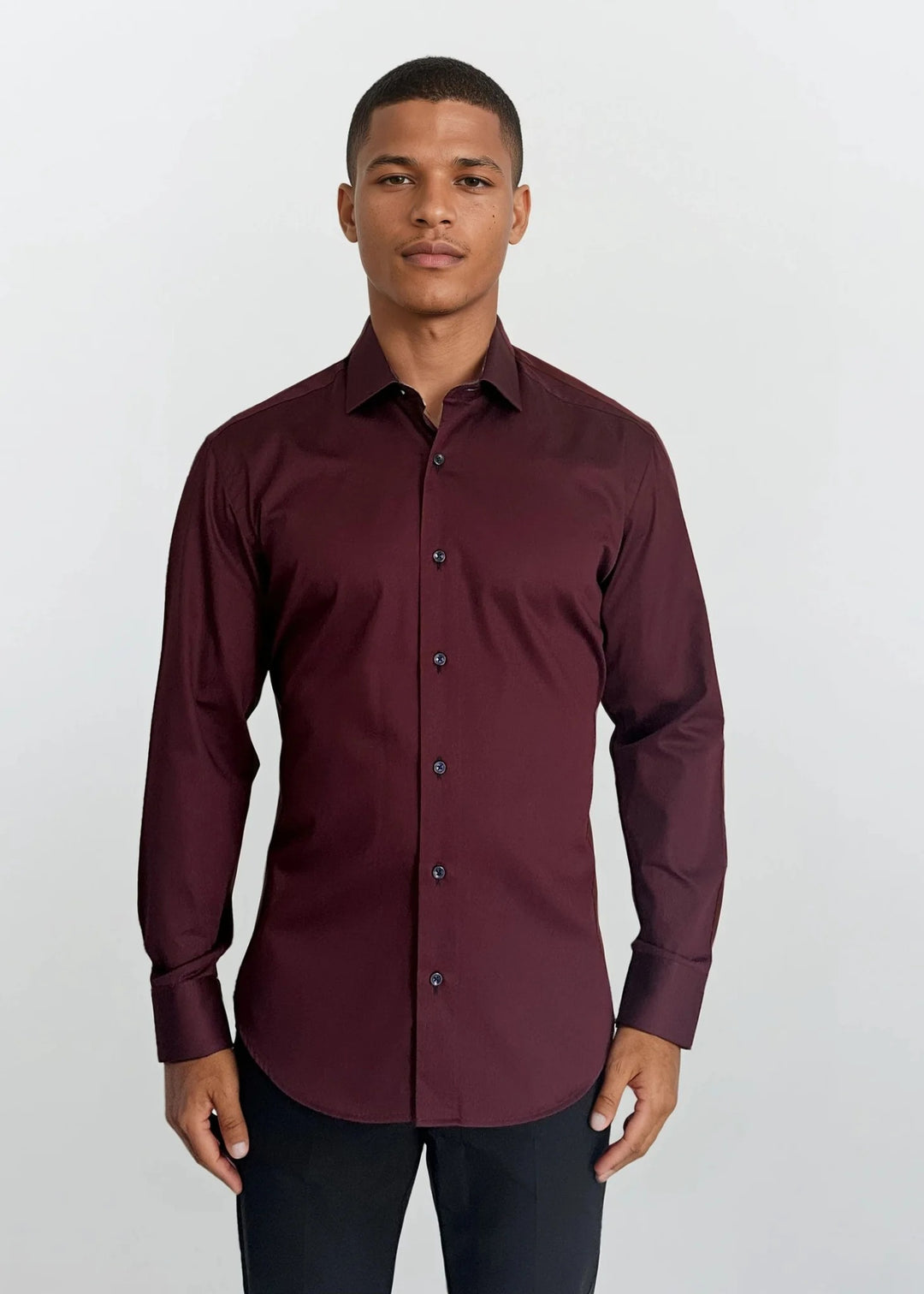 Masutto Shirt | ARIA-49 SLEEVE BUTTON DOWN SHIRT