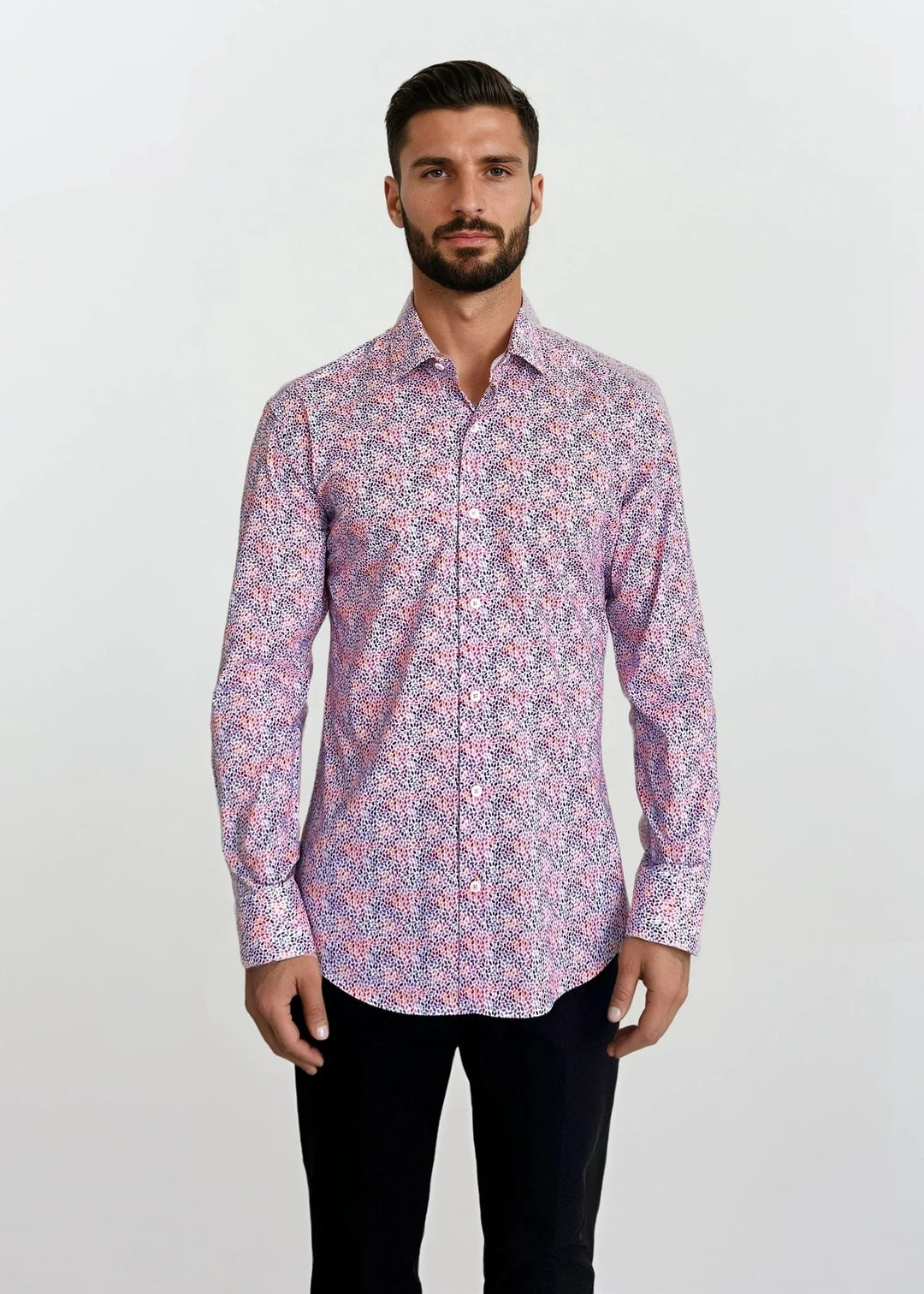 Masutto Shirt | BITTO-05 SLEEVE BUTTON DOWN SHIRT