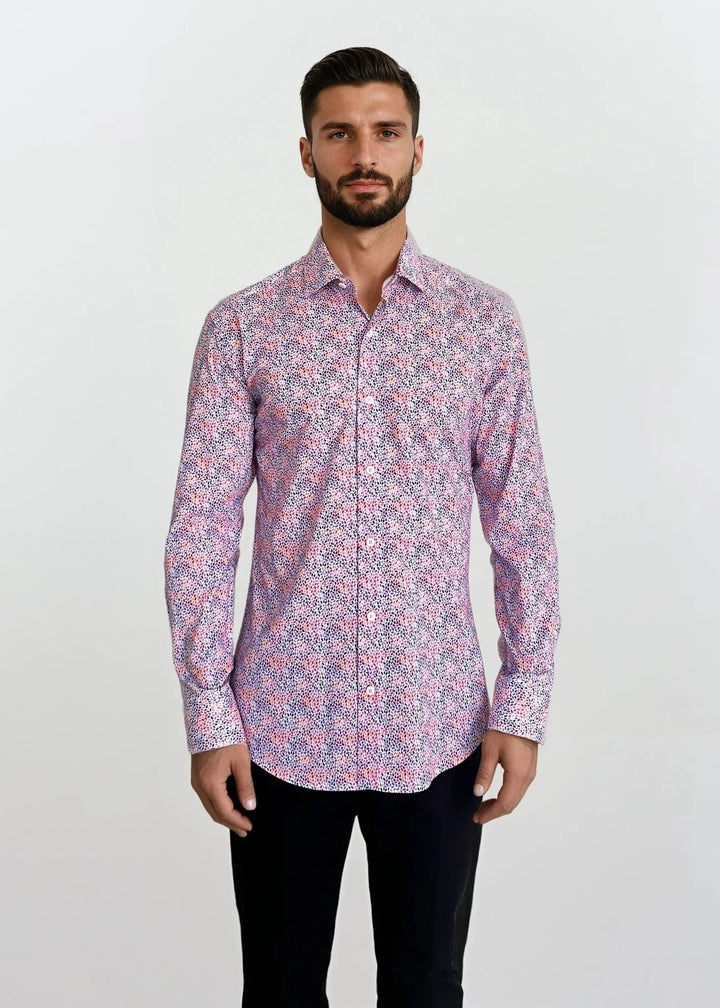Masutto Shirt | BITTO-05 SLEEVE BUTTON DOWN SHIRT