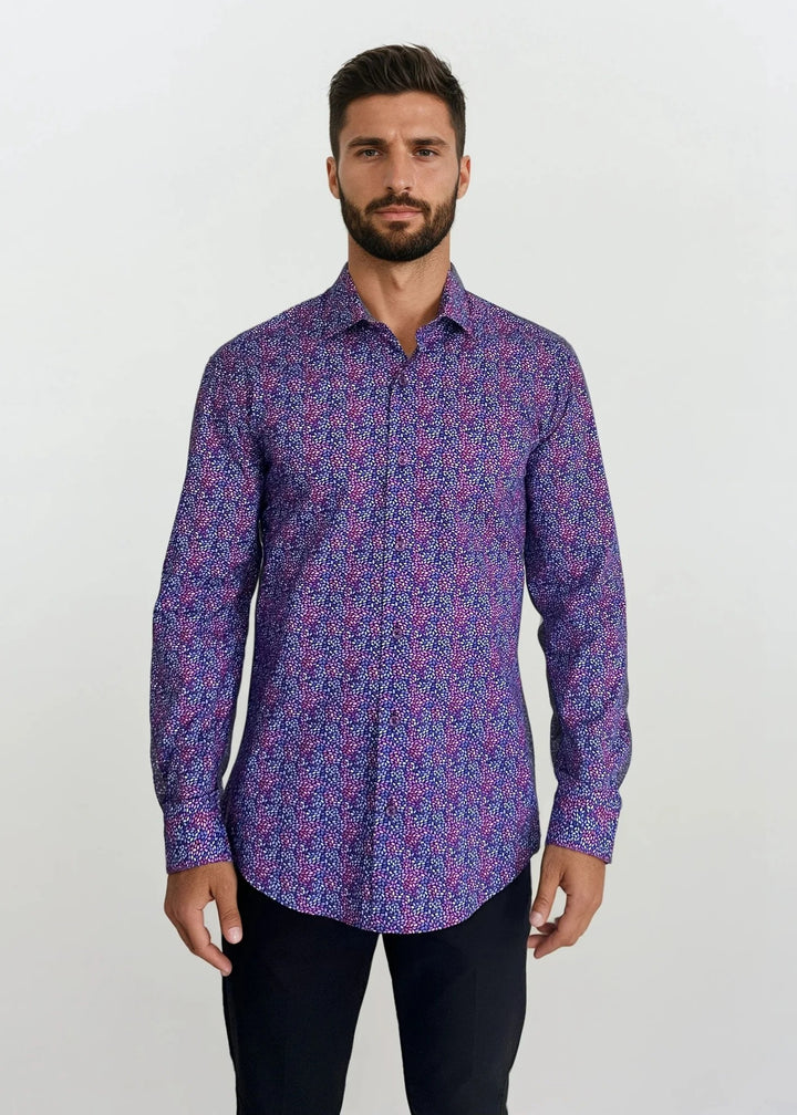 Masutto Shirt | BITTO-92 SLEEVE BUTTON DOWN SHIRT