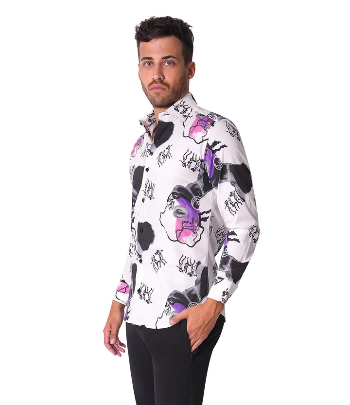 Bertigo Shirt | Avery Tribal Art Shirt