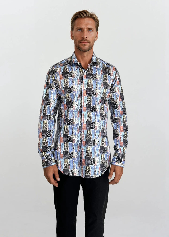 Masutto Shirt | CONCORD-02 SLEEVE BUTTON DOWN SHIRT