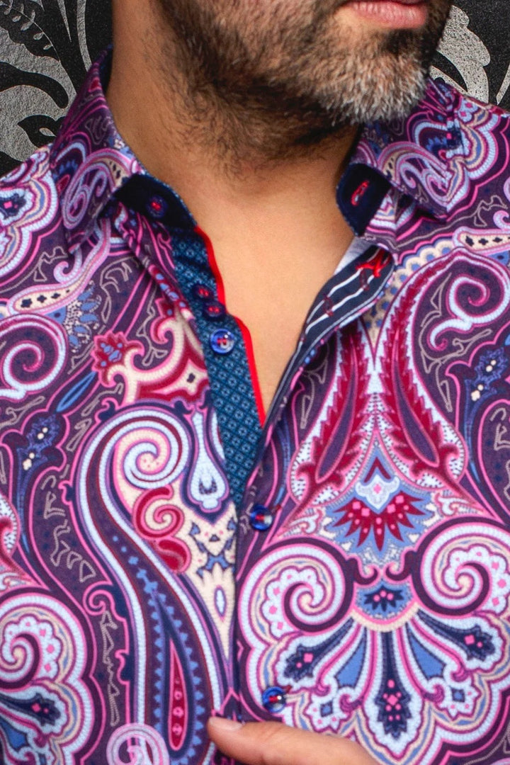 Au Noir Stretch Shirt | Mistwood Purple