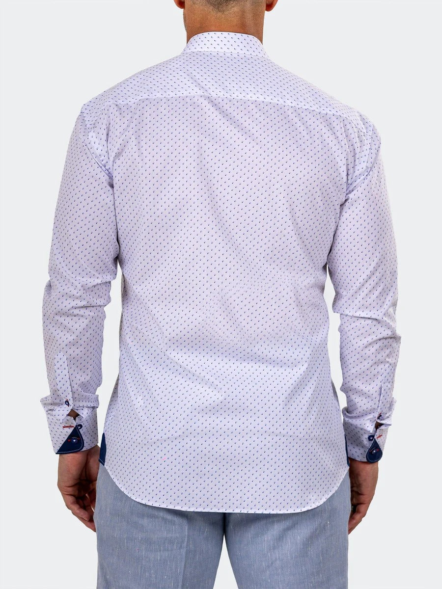 Maceoo Stretch Shirt | Eins Marthyr0239 White