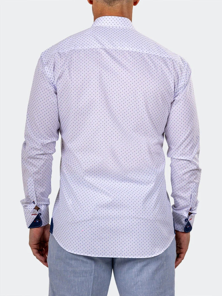 Maceoo Stretch Shirt | Eins Marthyr0239 White