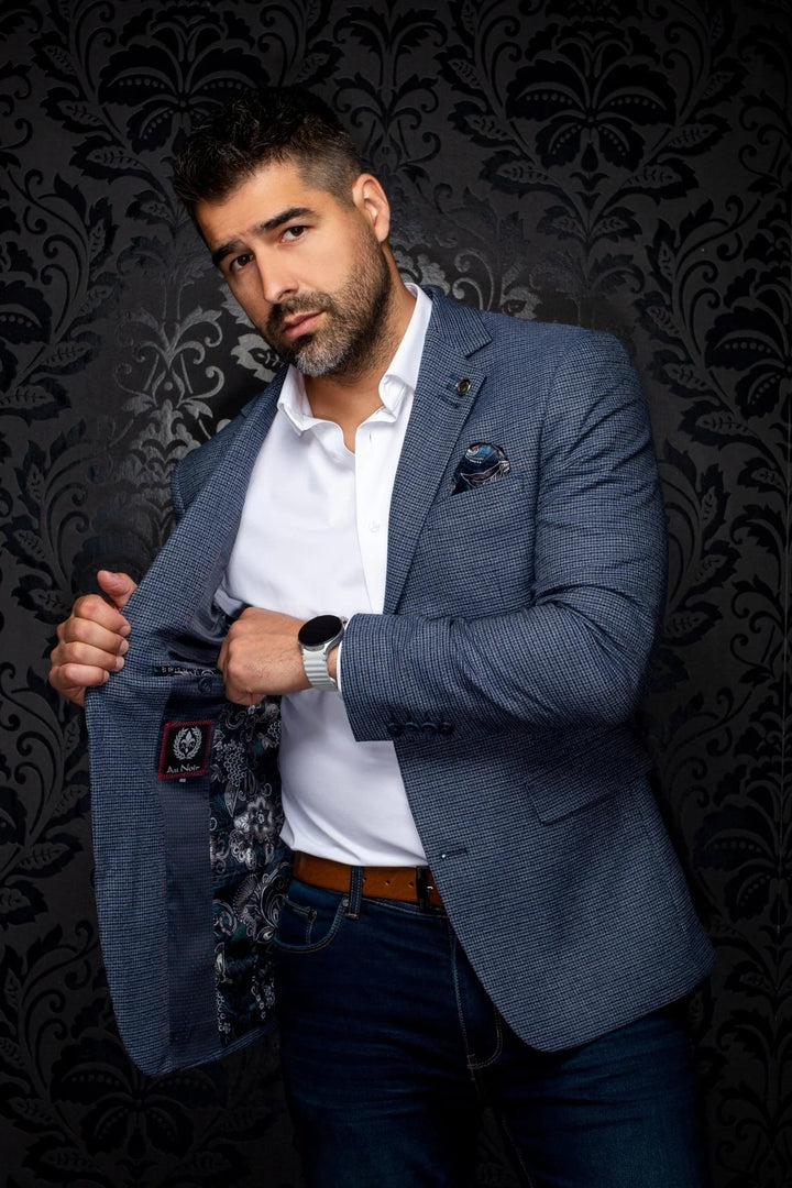 Au Noir Blazer | Blazer Faber Blue
