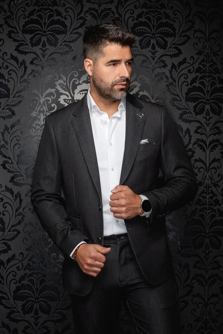 Au Noir Stretch Blazer | Blazer Sullivan Black
