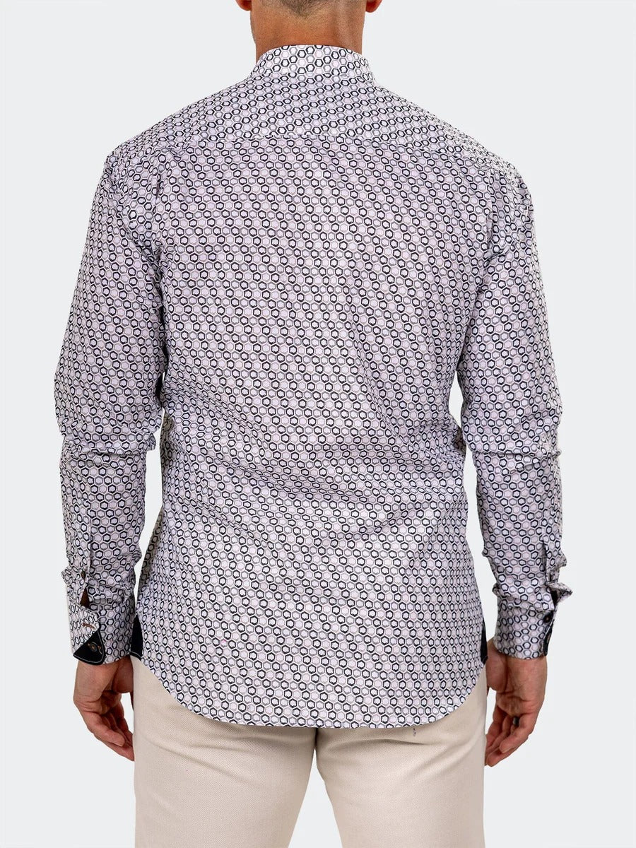 Maceoo Stretch Shirt | Eins Marthyr0240 White