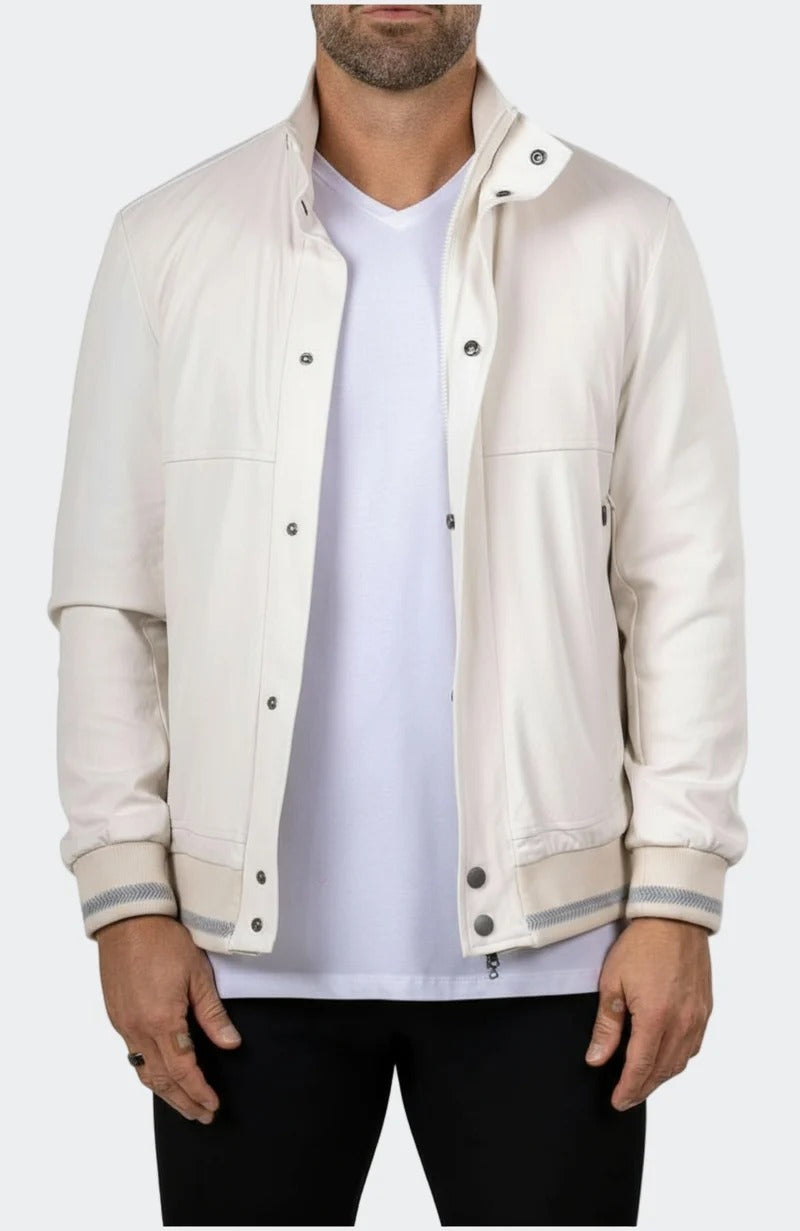 Maceoo Jacket | Bomber Marthyr0002 White
