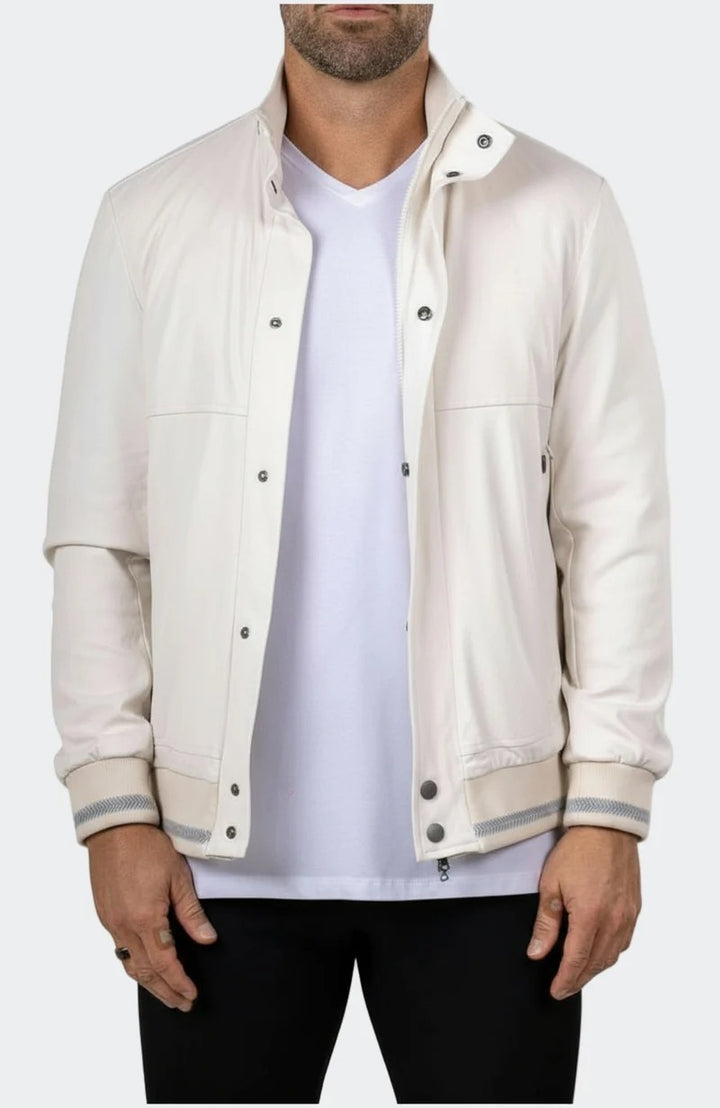 Maceoo Jacket | Bomber Marthyr0002 White