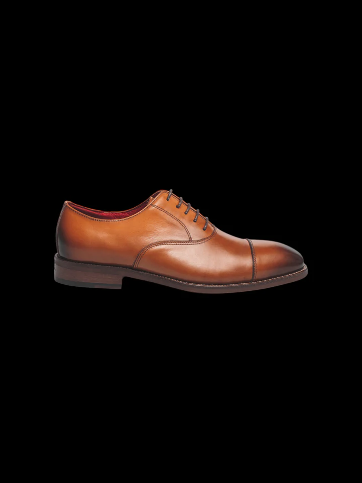 Au Noir Shoes | DRESS SHOE_MONROE COGNAC