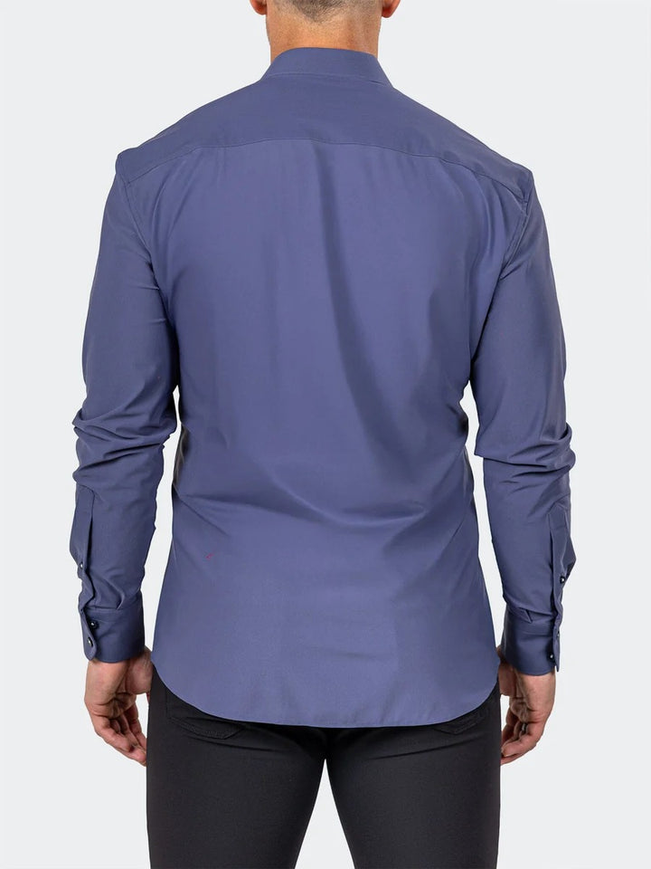 Maceoo Stretch Shirt | Eins Marthyr3011 Blue