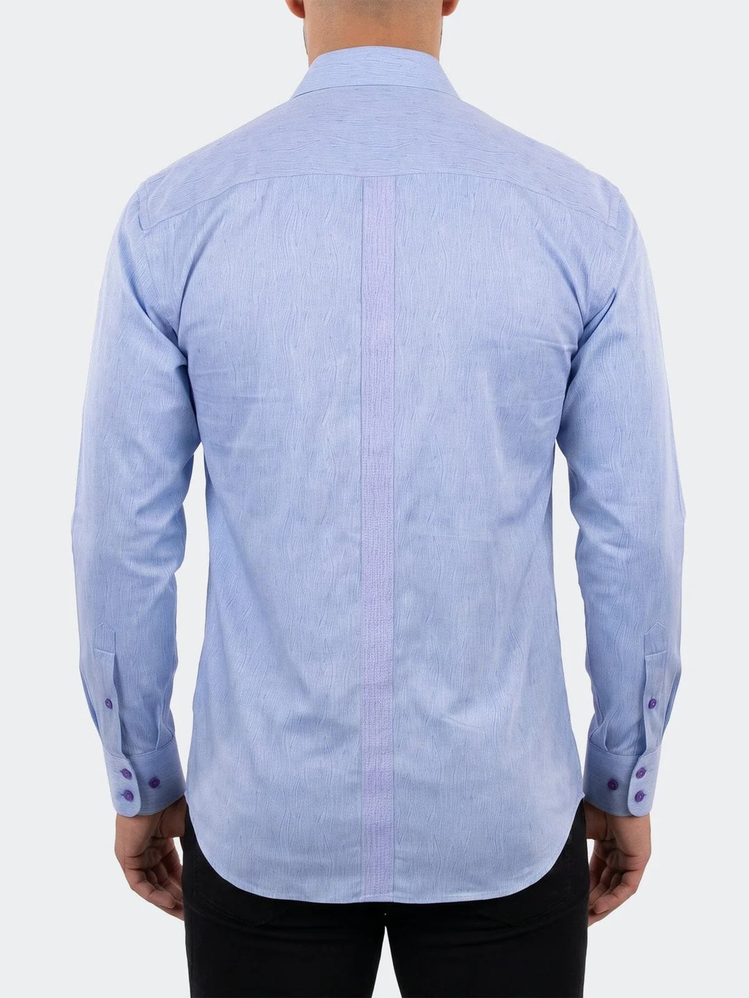 Maceoo Shirt | General Dress Shirt LS Woven Unknown0011 Blue