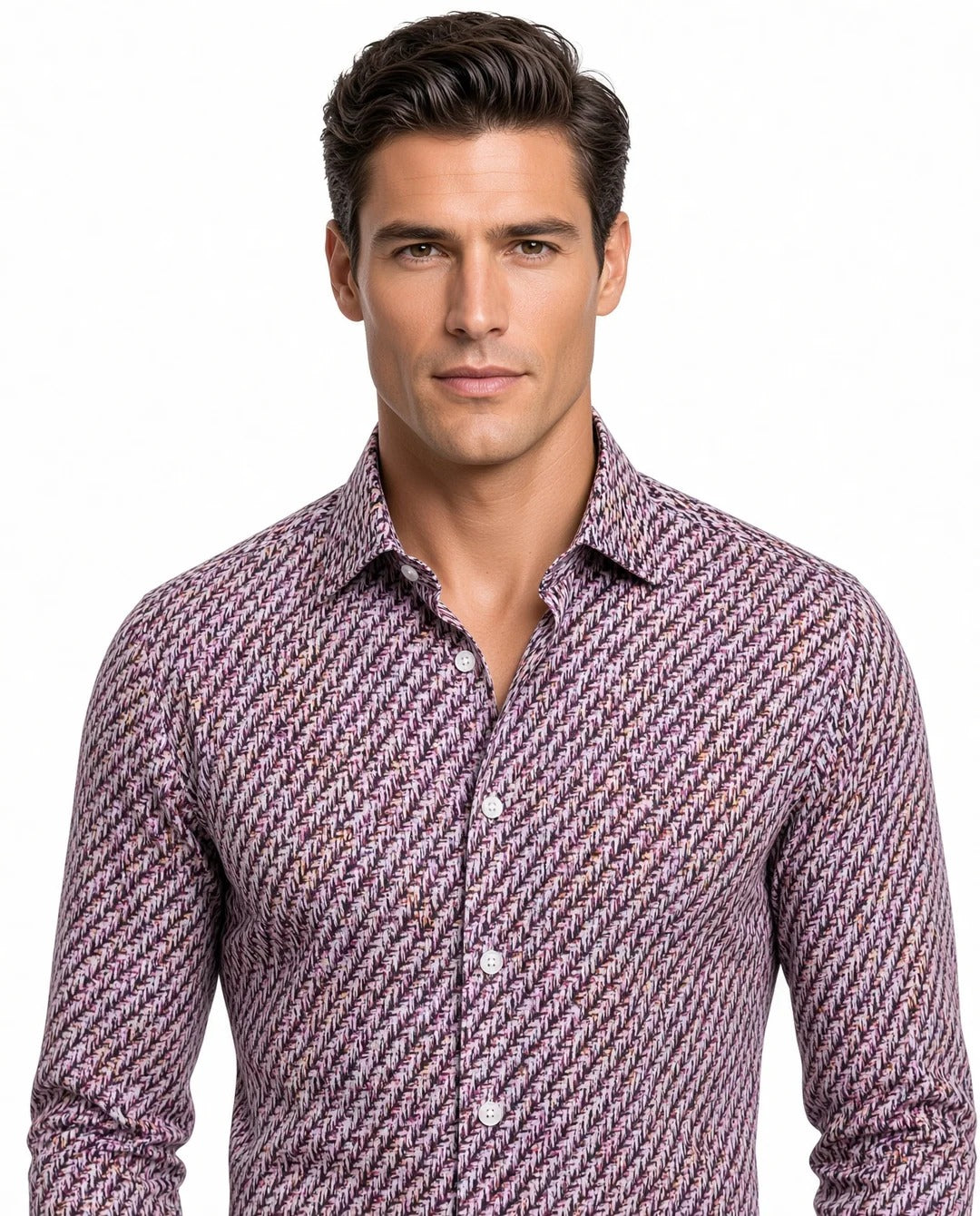 Masutto Shirt | OCH-52 LONG SLEEVE BUTTON DOWN SHIRT