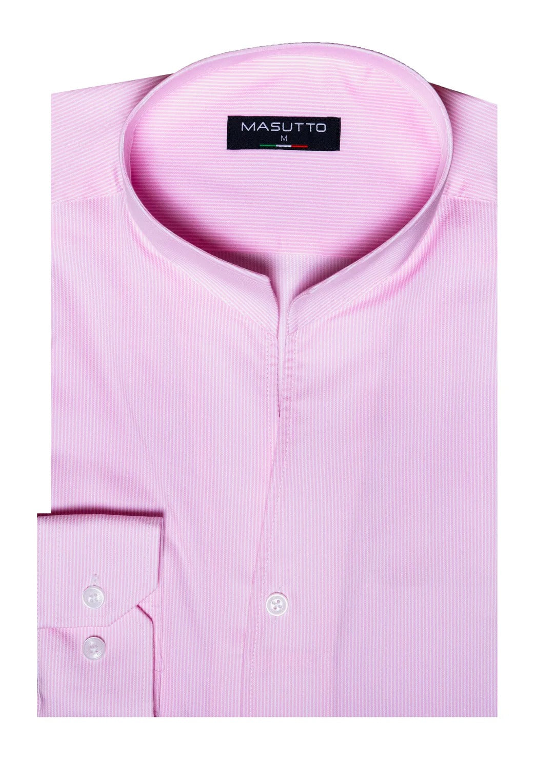 Masutto Shirt | LONDON-52 LONG SLEEVE SHIRT TULIP COLLAR