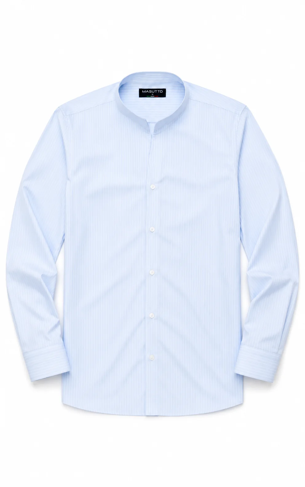 Masutto Shirt | OSLO-02 LONG SLEEVE SHIRT TULIP COLLAR