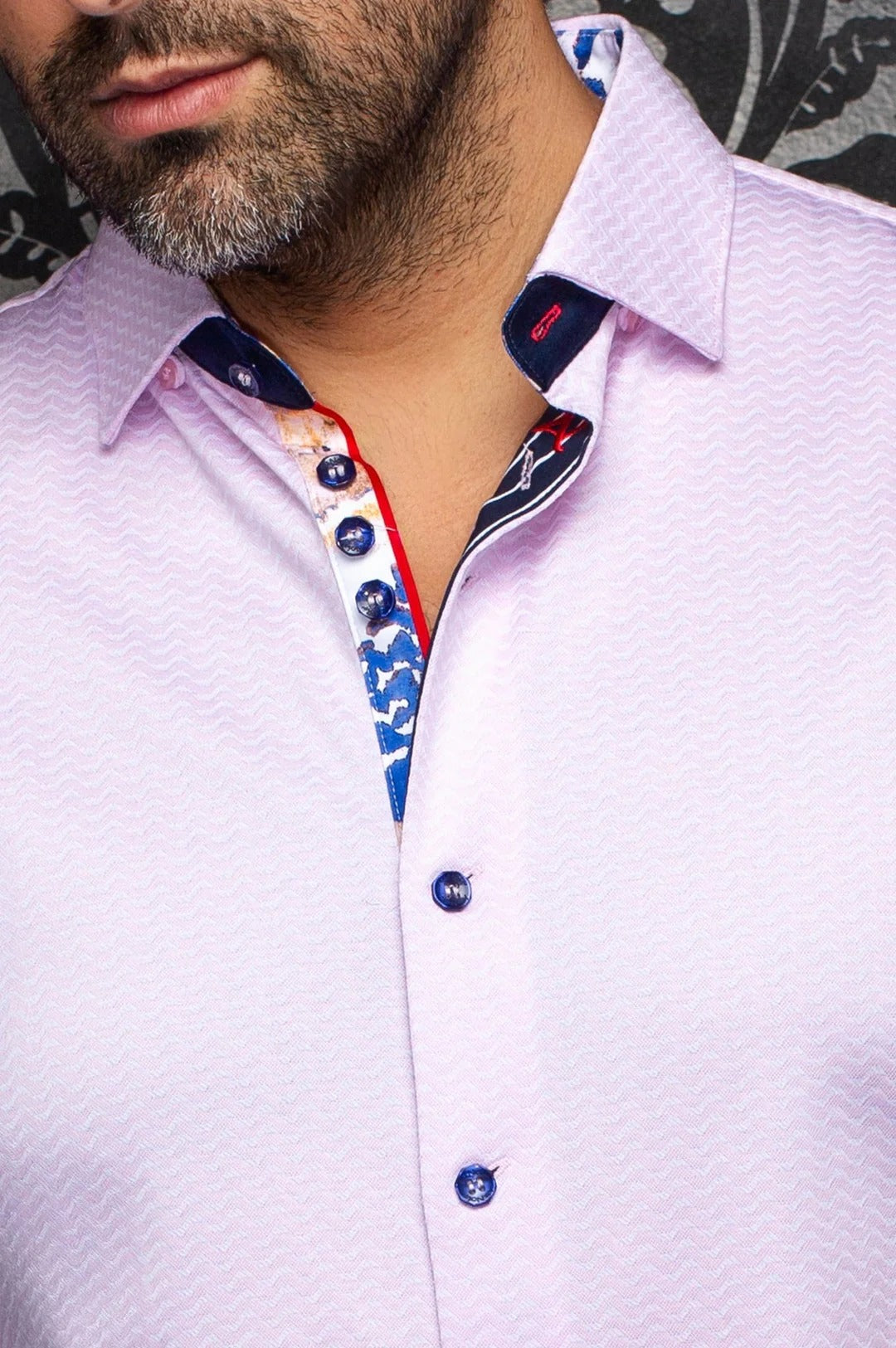 Au Noir Stretch Shirt | Ironbark Light Pink