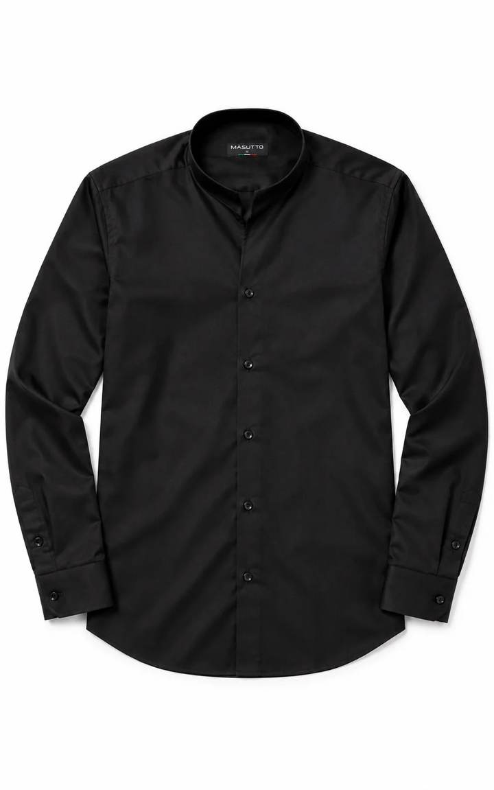Masutto Shirt | TONALI-18 LONG SLEEVE SHIRT TULIP COLLAR