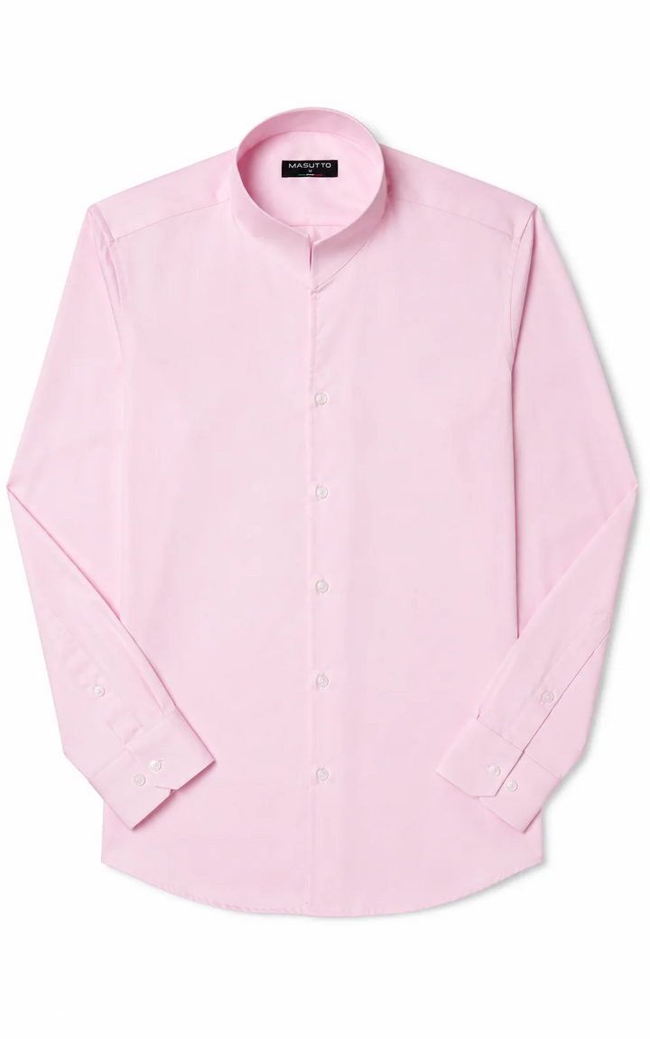 Masutto Shirt | SANDRO-52 LONG SLEEVE SHIRT TULIP COLLAR