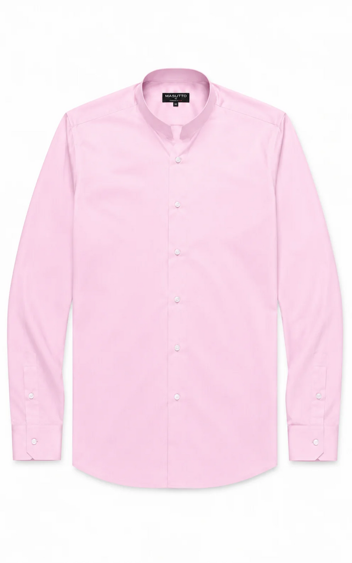 Masutto Shirt | CHARLOTE-52 LONG SLEEVE SHIRT TULIP COLLAR