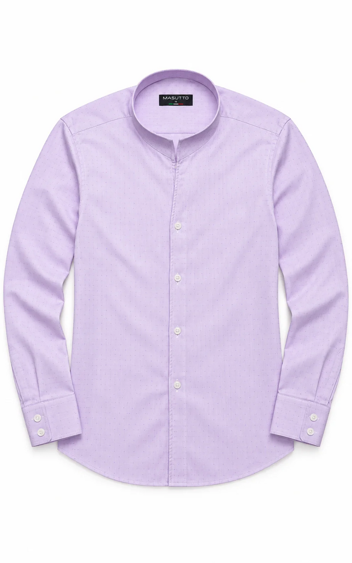 Masutto Shirt | CHARLOTE-06 LONG SLEEVE SHIRT TULIP COLLAR