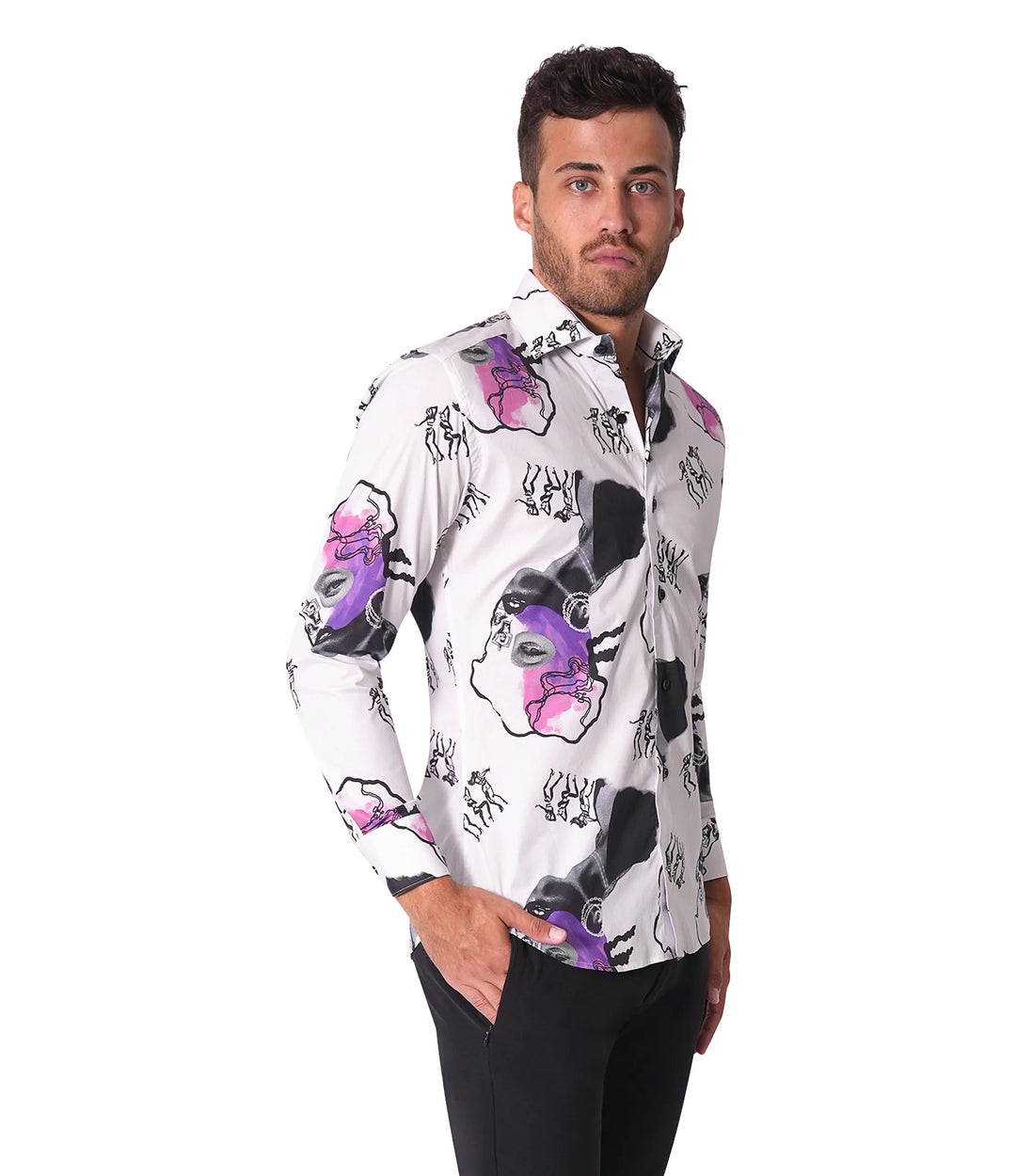 Bertigo Shirt | Avery Tribal Art Shirt