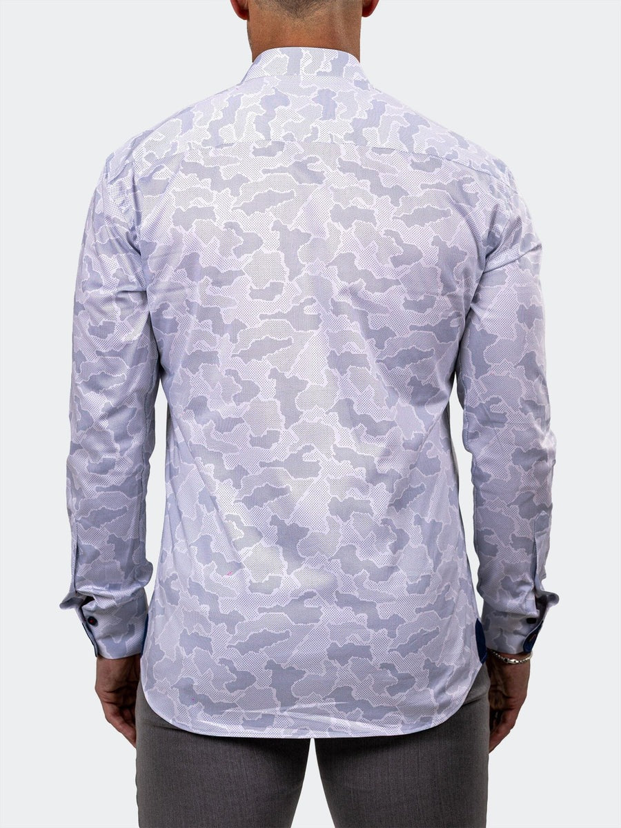 Maceoo Stretch Shirt | Eins Marthyr0306 White
