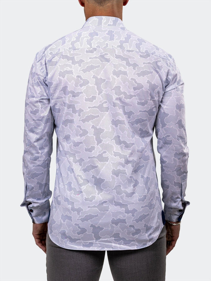 Maceoo Stretch Shirt | Eins Marthyr0306 White