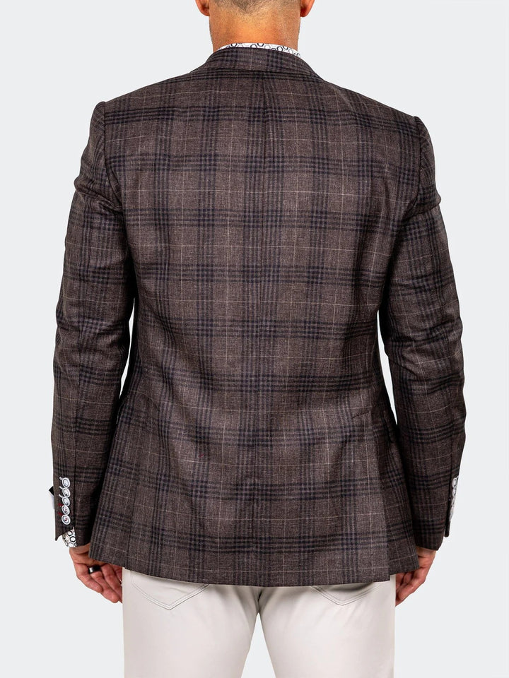 Maceoo Blazer | Blazer Socrate Marthyr017 Brown