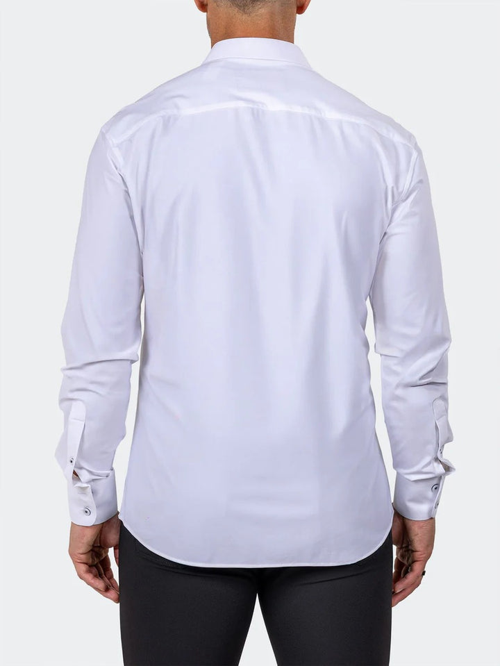Maceoo Stretch Shirt | Eins Marthyr3008 White