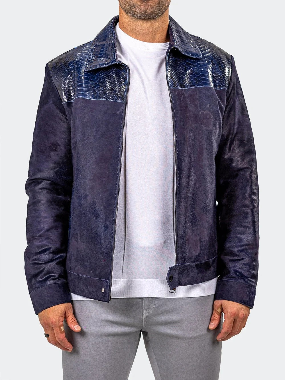 Maceoo Jacket | Marthyr Black Leather Jacket