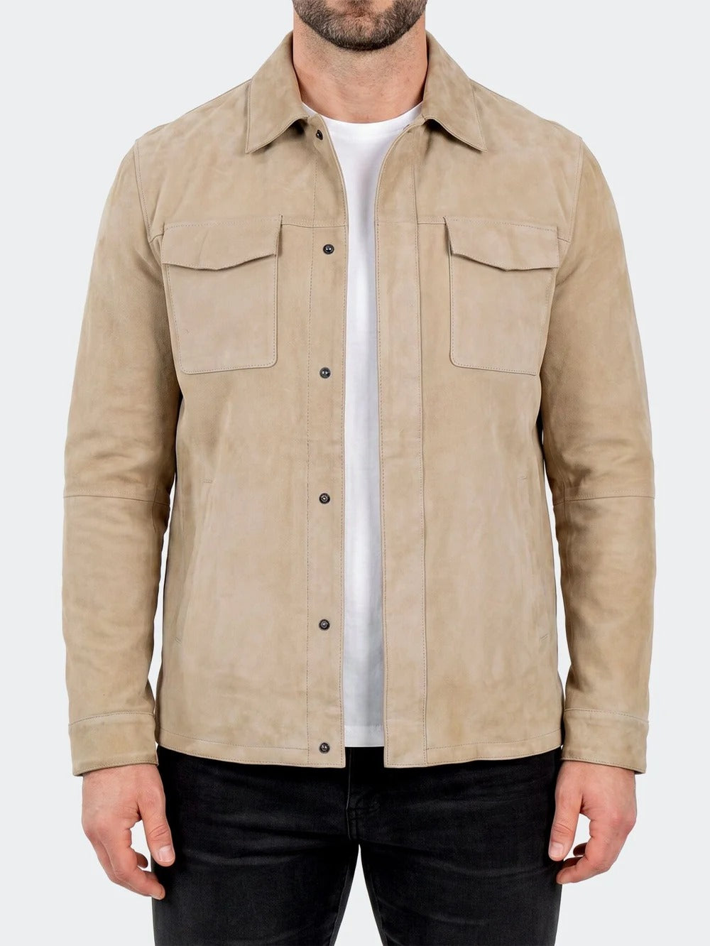 Maceoo Jacket | Jacket Leather UnknownFourtySeven Beige