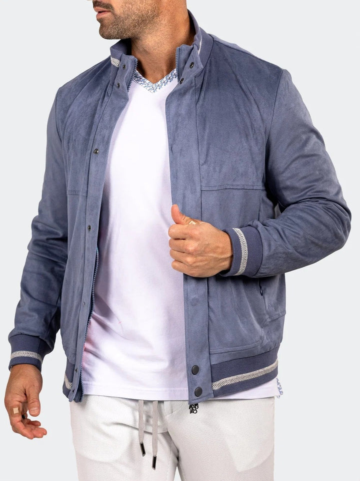 Maceoo Jacket | Bomber Marthyr0001 Blue