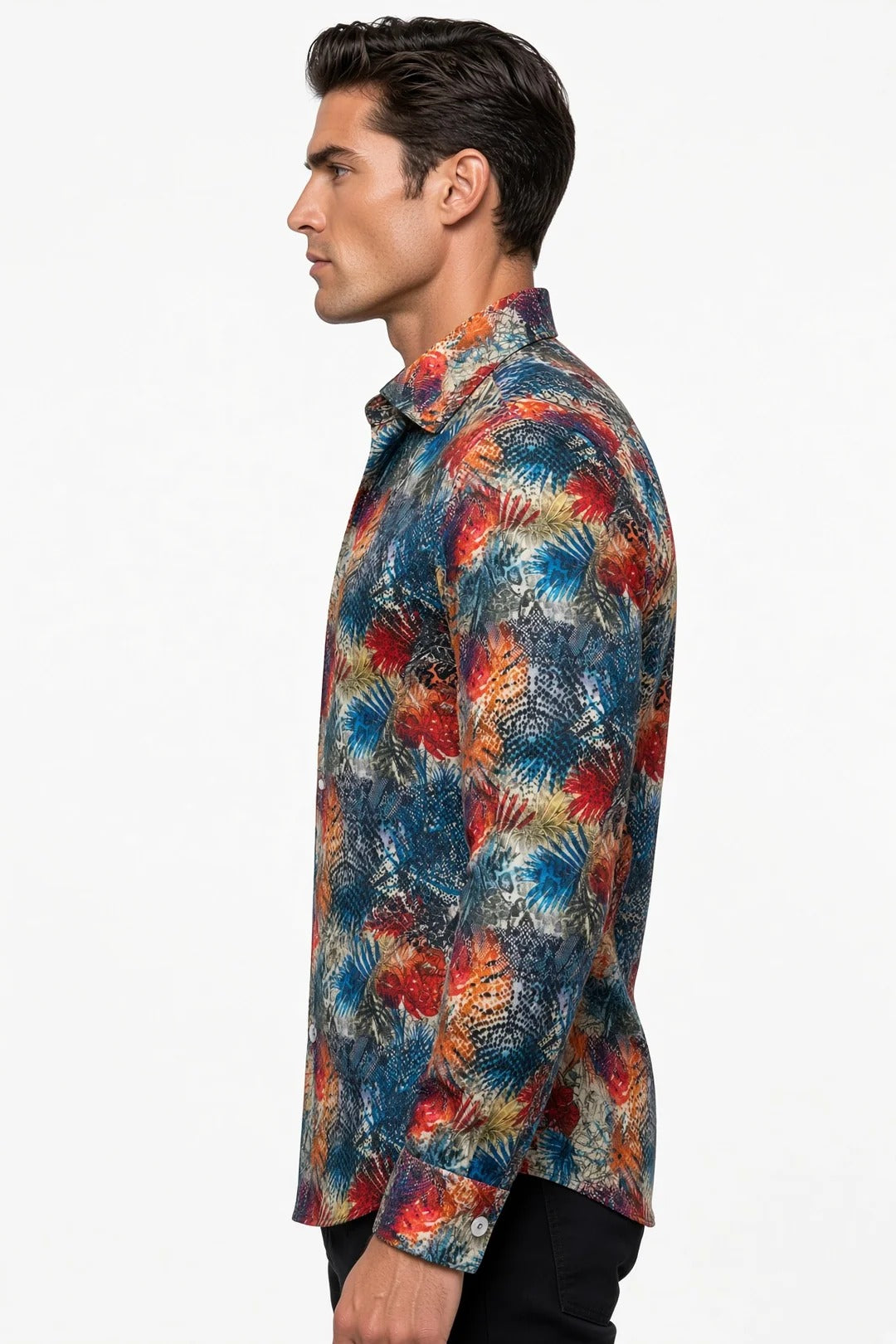 Masutto Shirt | GARCIA-05 LONG SLEEVE BUTTON DOWN SHIRT