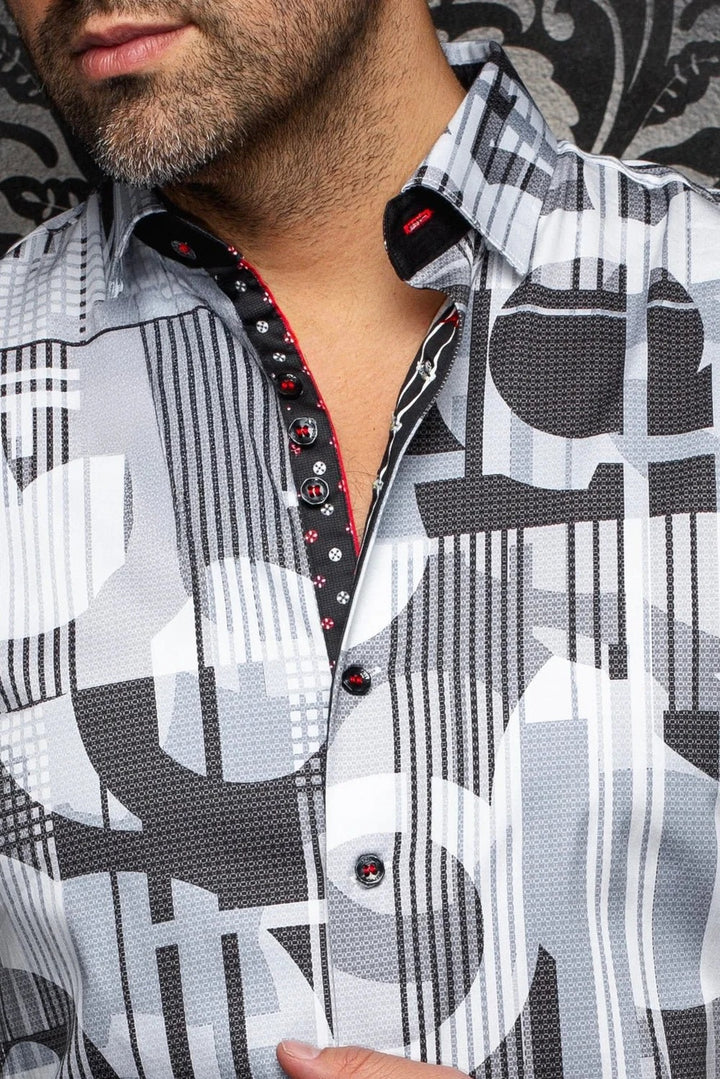 Au Noir Shirt | Lajedo Grey
