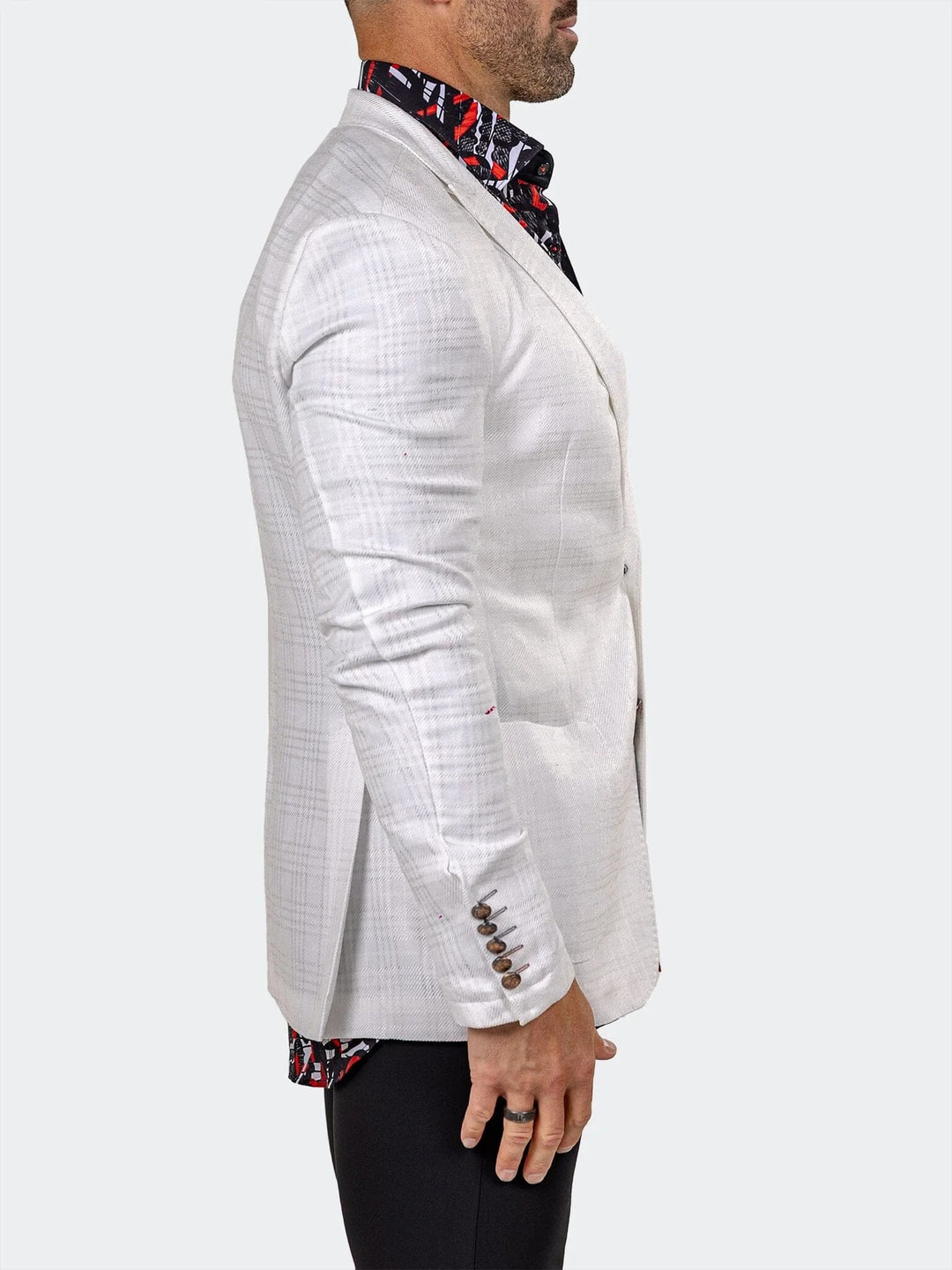 Maceoo Blazer | Blazer Uncostructed Marthyr015 White