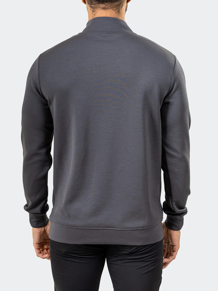 Maceoo Athletic Wear | Zipper Marthyr0033 Grey