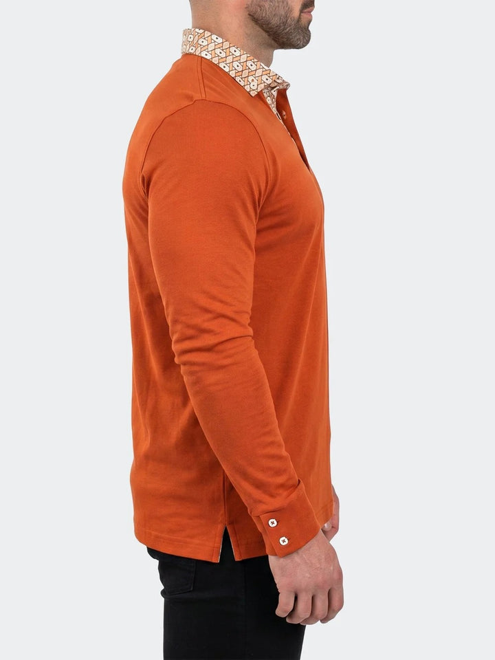 Maceoo Stretch Polos | Polo Newton Unknown024 Orange