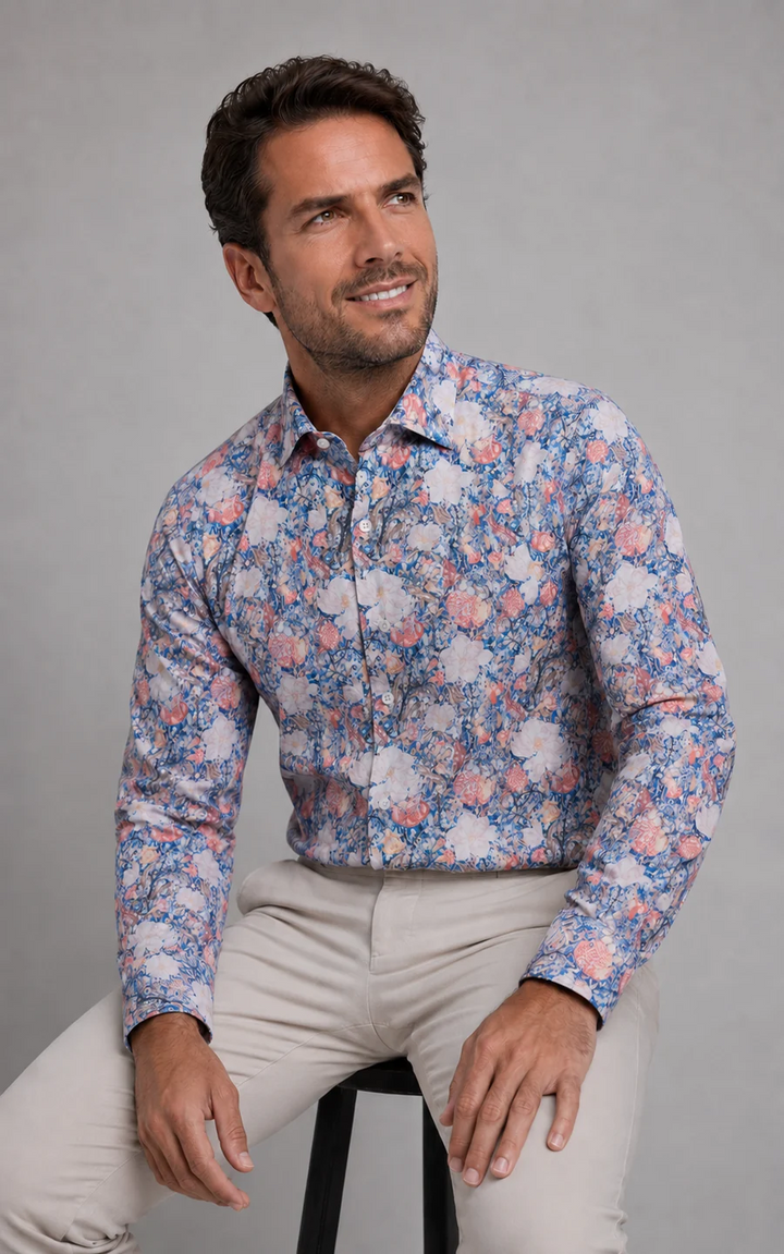 Masutto Shirt | TIOGA-02 LONG SLEEVE BUTTON DOWN SHIRT