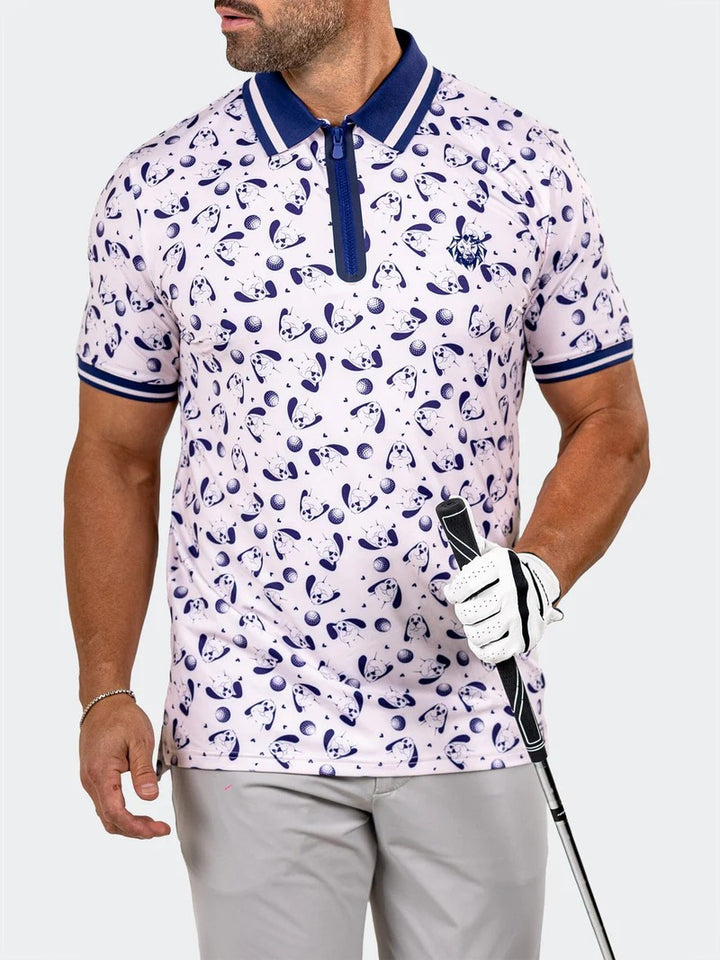 Maceoo Stretch Short-Sleeve Polos | Golf Polo Marthyr0006 White