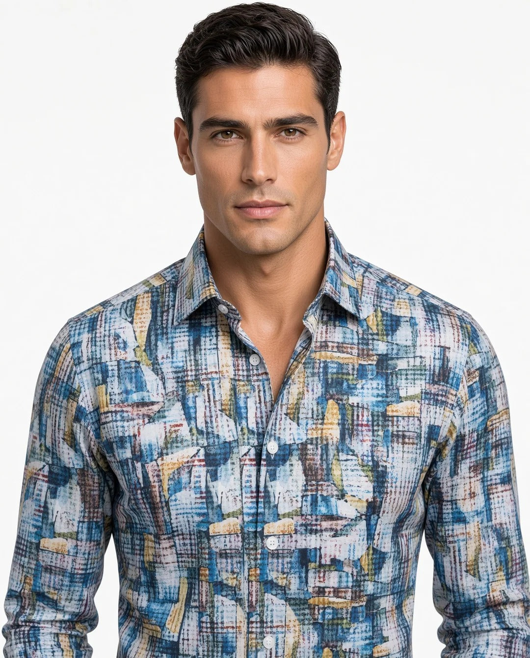 Masutto Shirt | ROBINIO-92 LONG SLEEVE BUTTON DOWN SHIRT