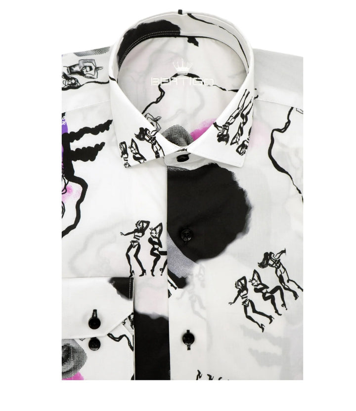Bertigo Shirt | Avery Tribal Art Shirt
