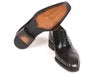 Paul Parkman Goodyear Welted Cap Toe Oxfords Black Polished Leather (ID#056BLK84) - Men Fashion